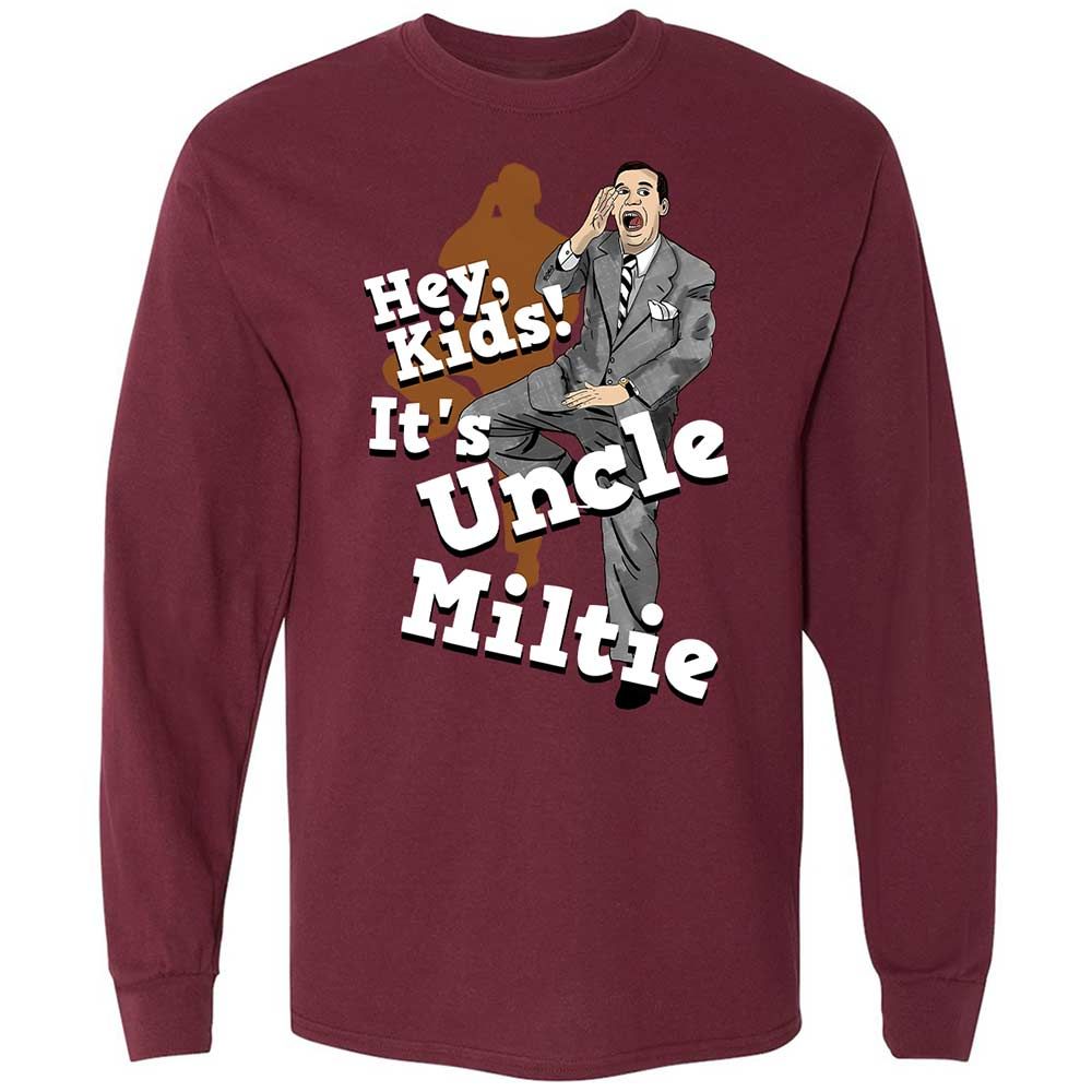 Uncle Milty - Maroon - 6