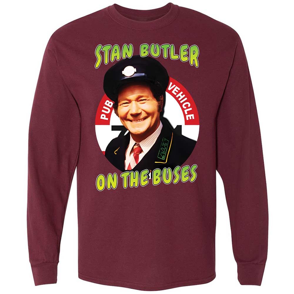 Long Sleeve T-Shirt - YP162AWG - Maroon - 6