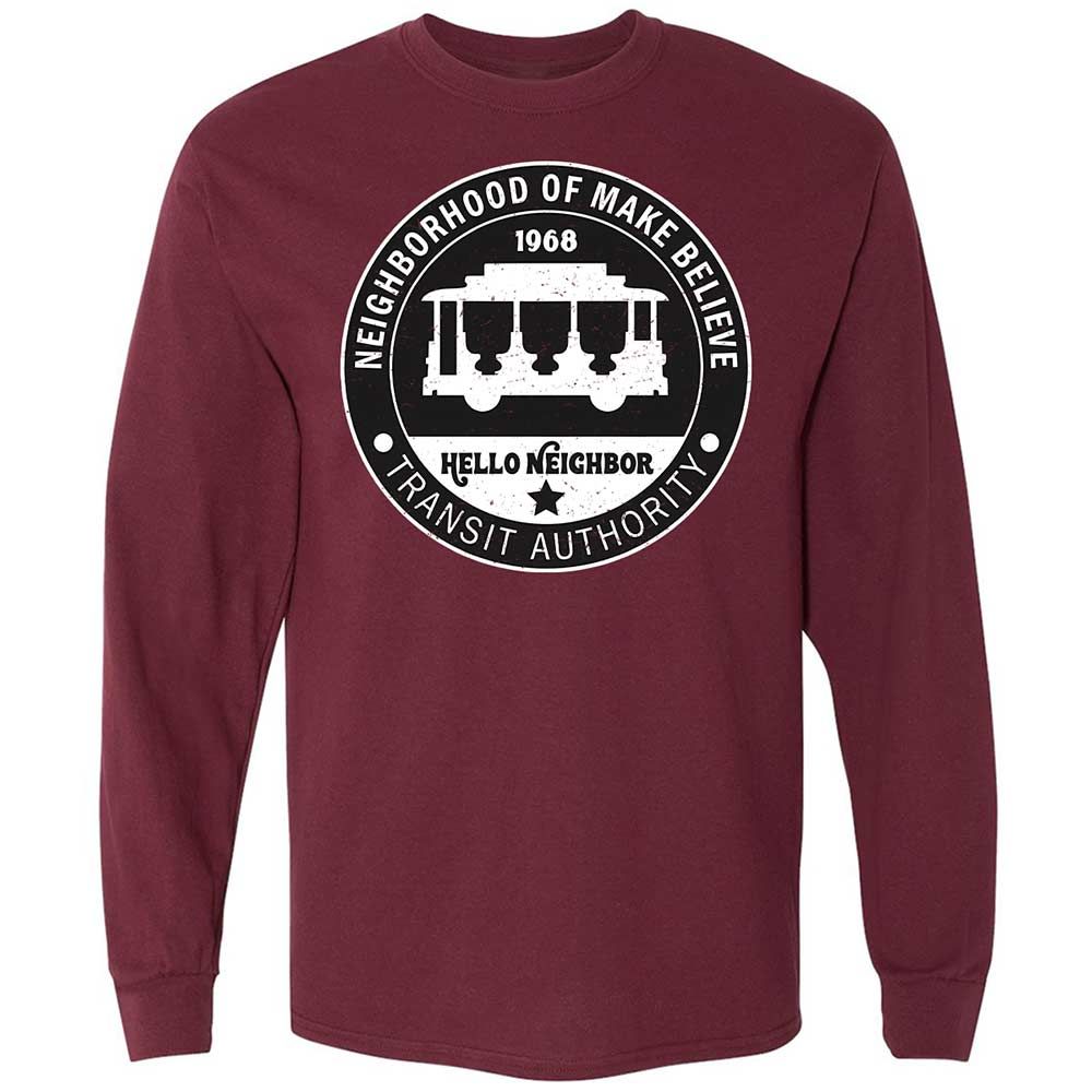 Long Sleeve T-Shirt - MDZXXL8L - Maroon - 6