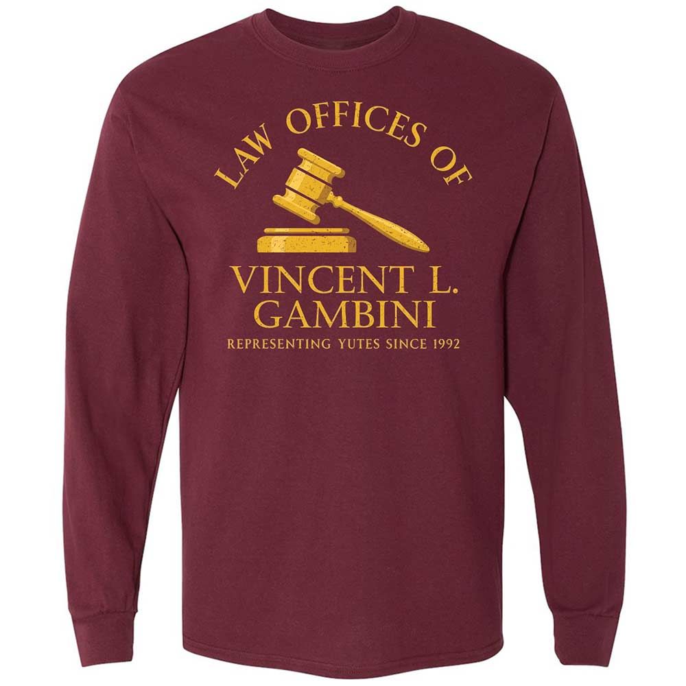 Long Sleeve T-Shirt - JKH3VU5W - Maroon - 6