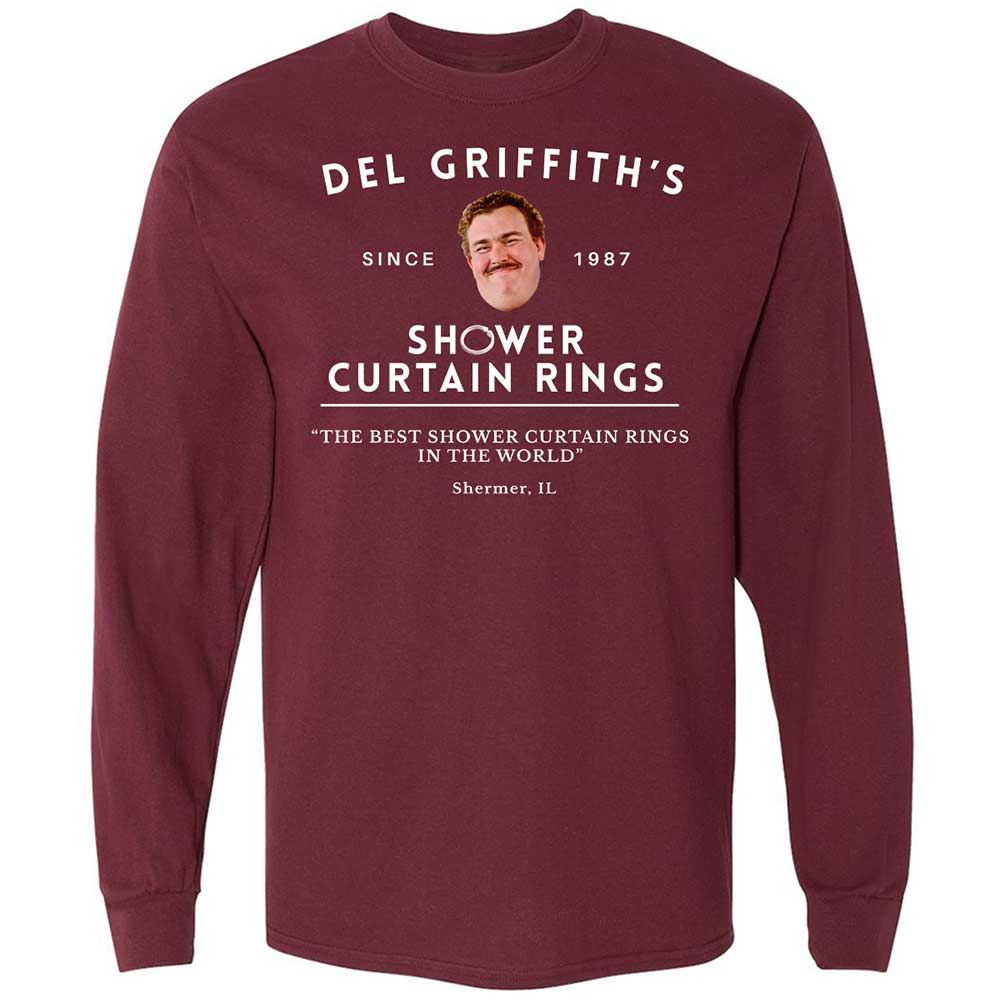 Long Sleeve T-Shirt - ZDG336QZ - Maroon - 6