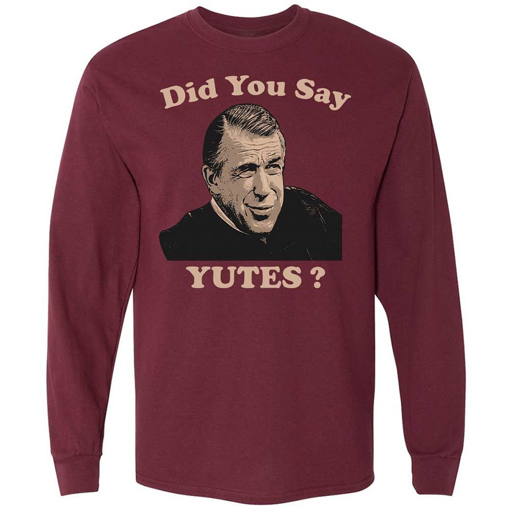 Long Sleeve T-Shirt - 9GQLJZ2W - Maroon - 6