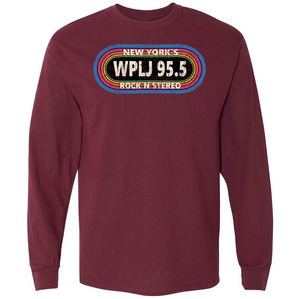 Long Sleeve T-Shirt - SCR8NHYK - Maroon - 6