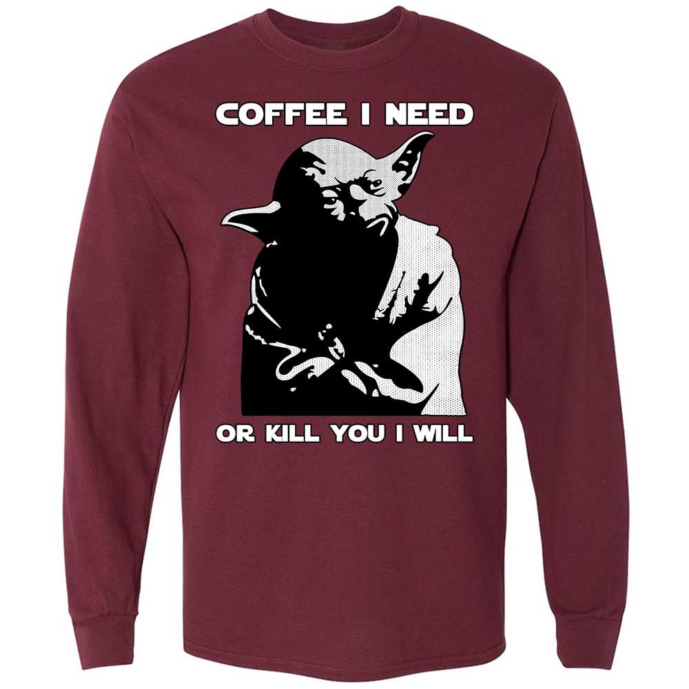 Coffee I Need - Maroon - 6