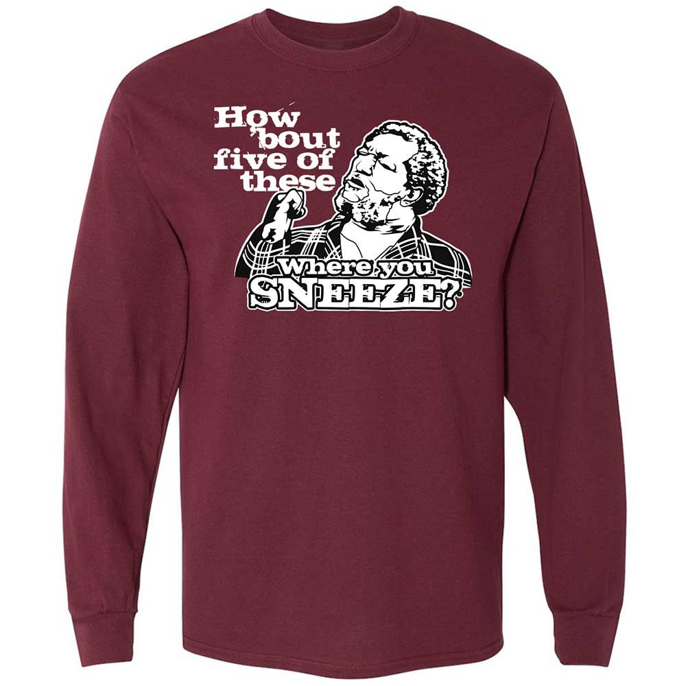 Long Sleeve T-Shirt - FU19B1DL - Maroon - 6
