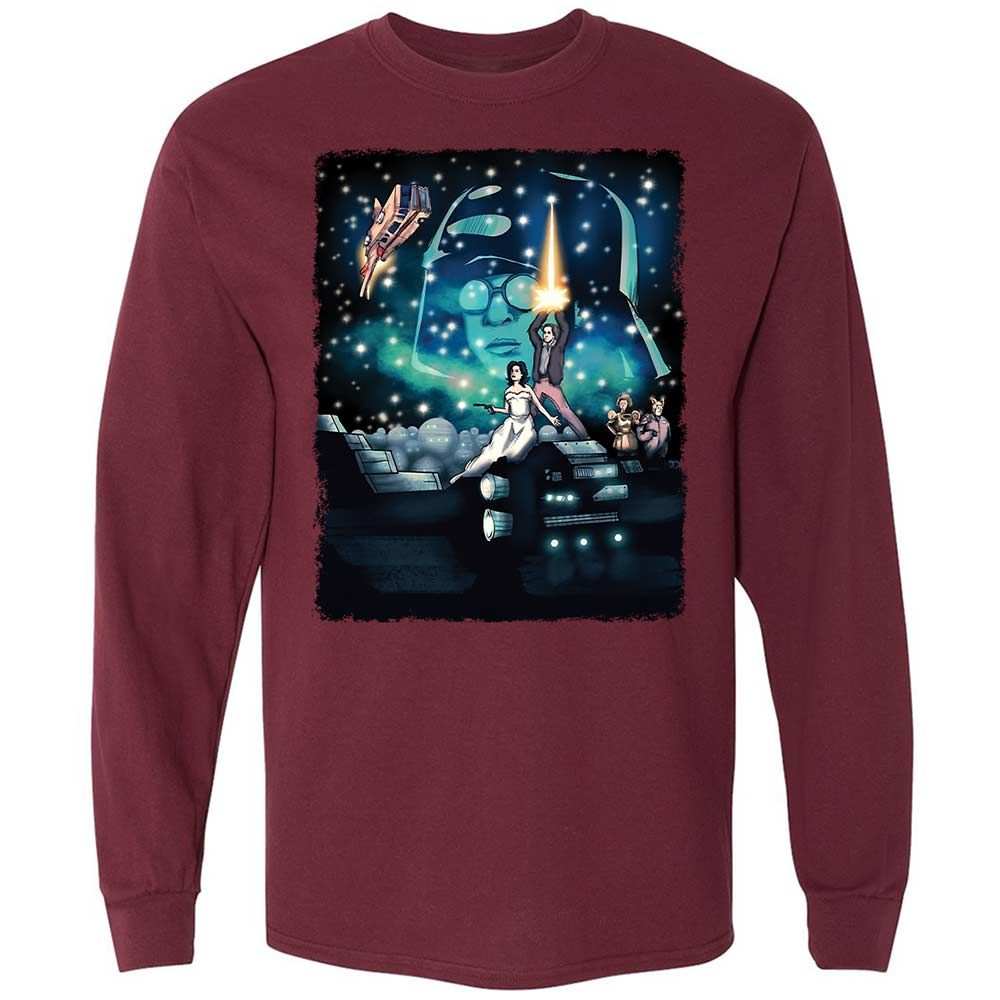 Long Sleeve T-Shirt - 4GU7CDAB - Maroon - 6