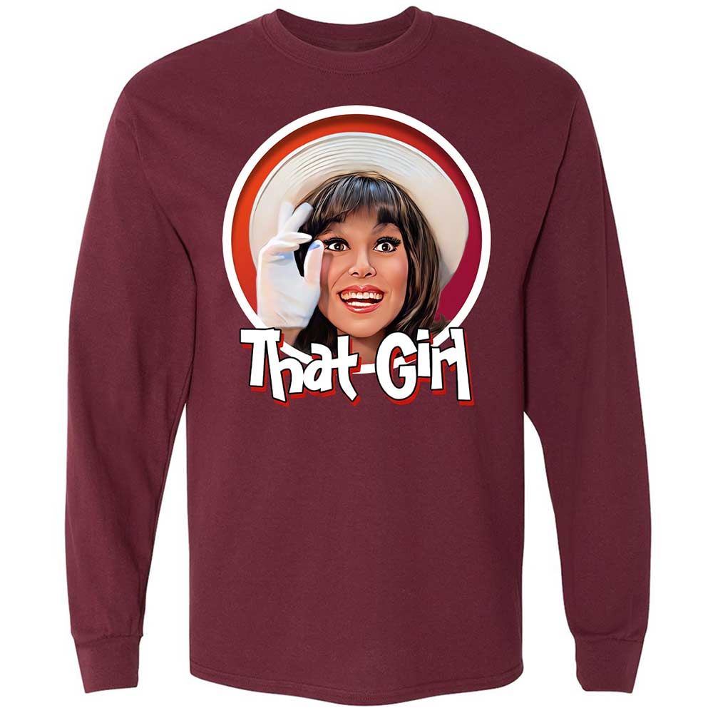 Long Sleeve T-Shirt - TT2LK8VF - Maroon - 6