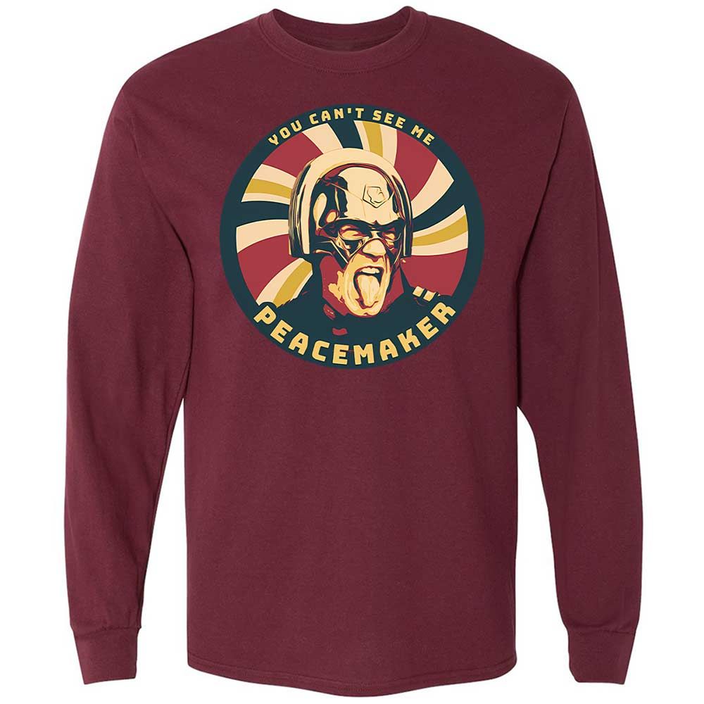 Long Sleeve T-Shirt - TM9FZJ5A - Maroon - 6