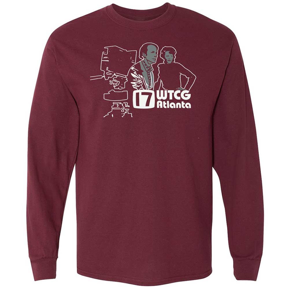 Long Sleeve T-Shirt - DJBPDV8F - Maroon - 6