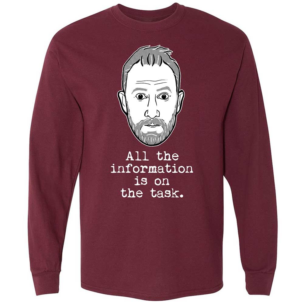 All the information is on the task - Maroon - 6