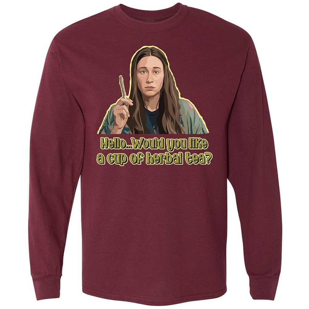 Long Sleeve T-Shirt - AJTG3SLT - Maroon - 6