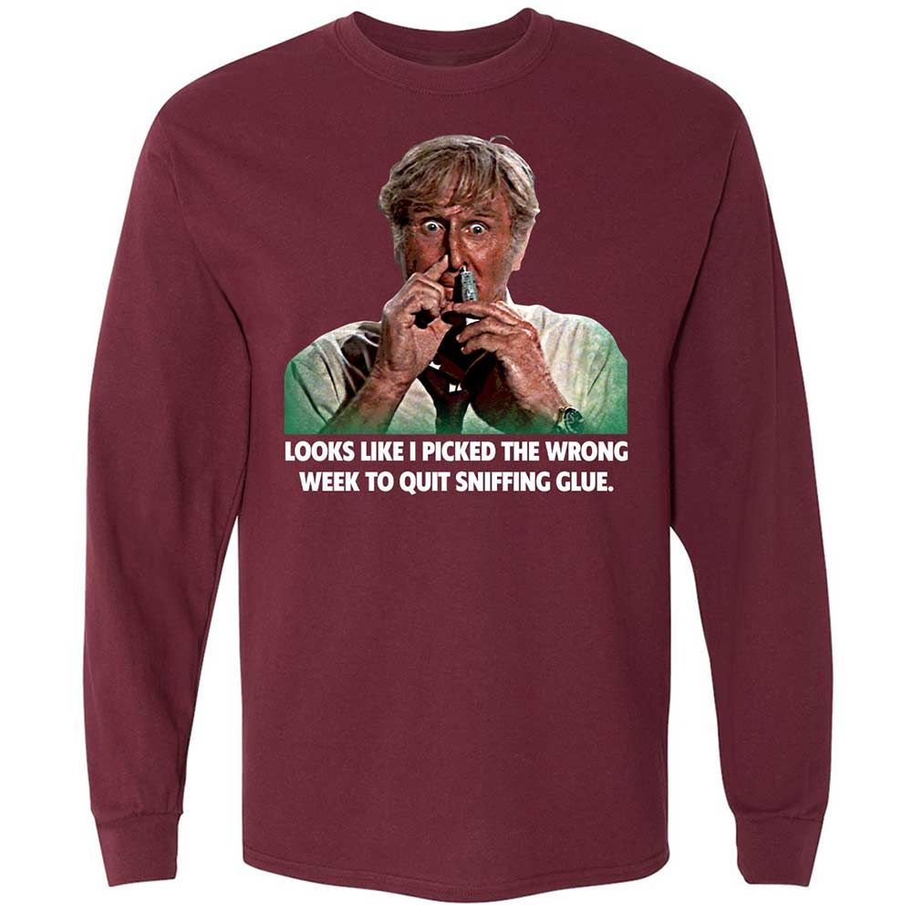Long Sleeve T-Shirt - 5R8HWJ1Q - Maroon - 6