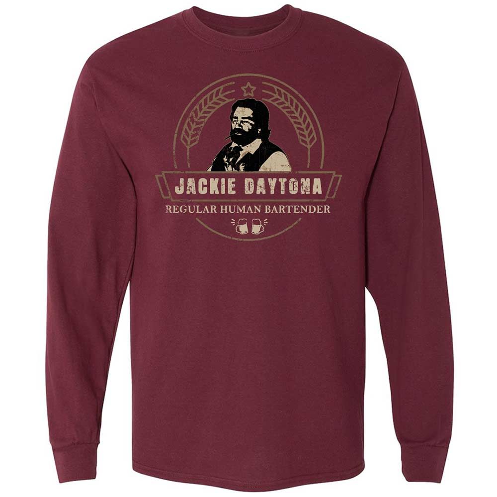 Long Sleeve T-Shirt - 6TFVGC14 - Maroon - 6