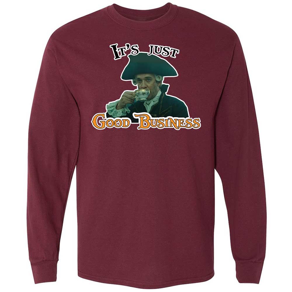 Long Sleeve T-Shirt - 9Z7GNSSU - Maroon - 6