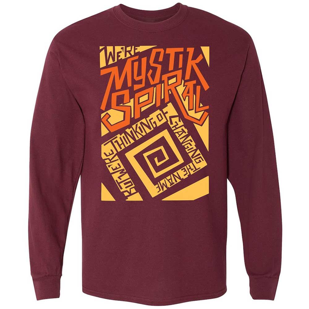 Mystik Spiral - Maroon - 6