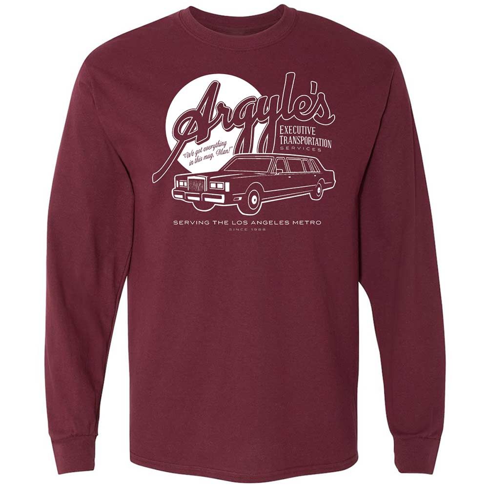 Long Sleeve T-Shirt - FLFGLNMX - Maroon - 6
