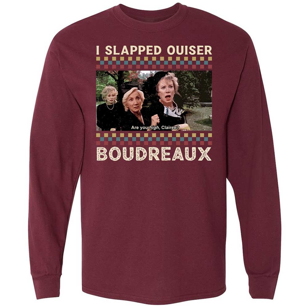 Long Sleeve T-Shirt - QGPGYD3D - Maroon - 6