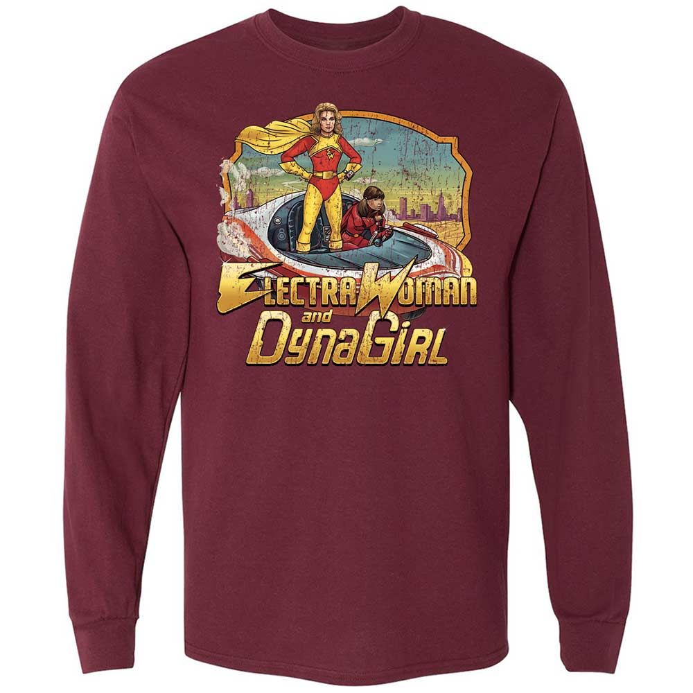 Long Sleeve T-Shirt - 1HFGJRXU - Maroon - 6