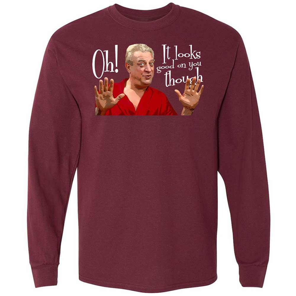 Long Sleeve T-Shirt - D6C91HF5 - Maroon - 6