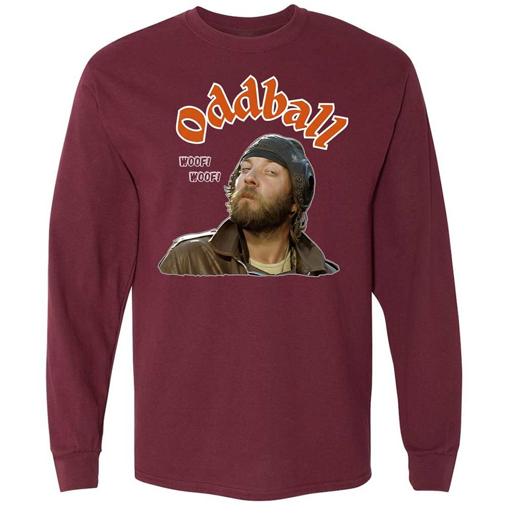 Long Sleeve T-Shirt - EA5LA1E3 - Maroon - 6
