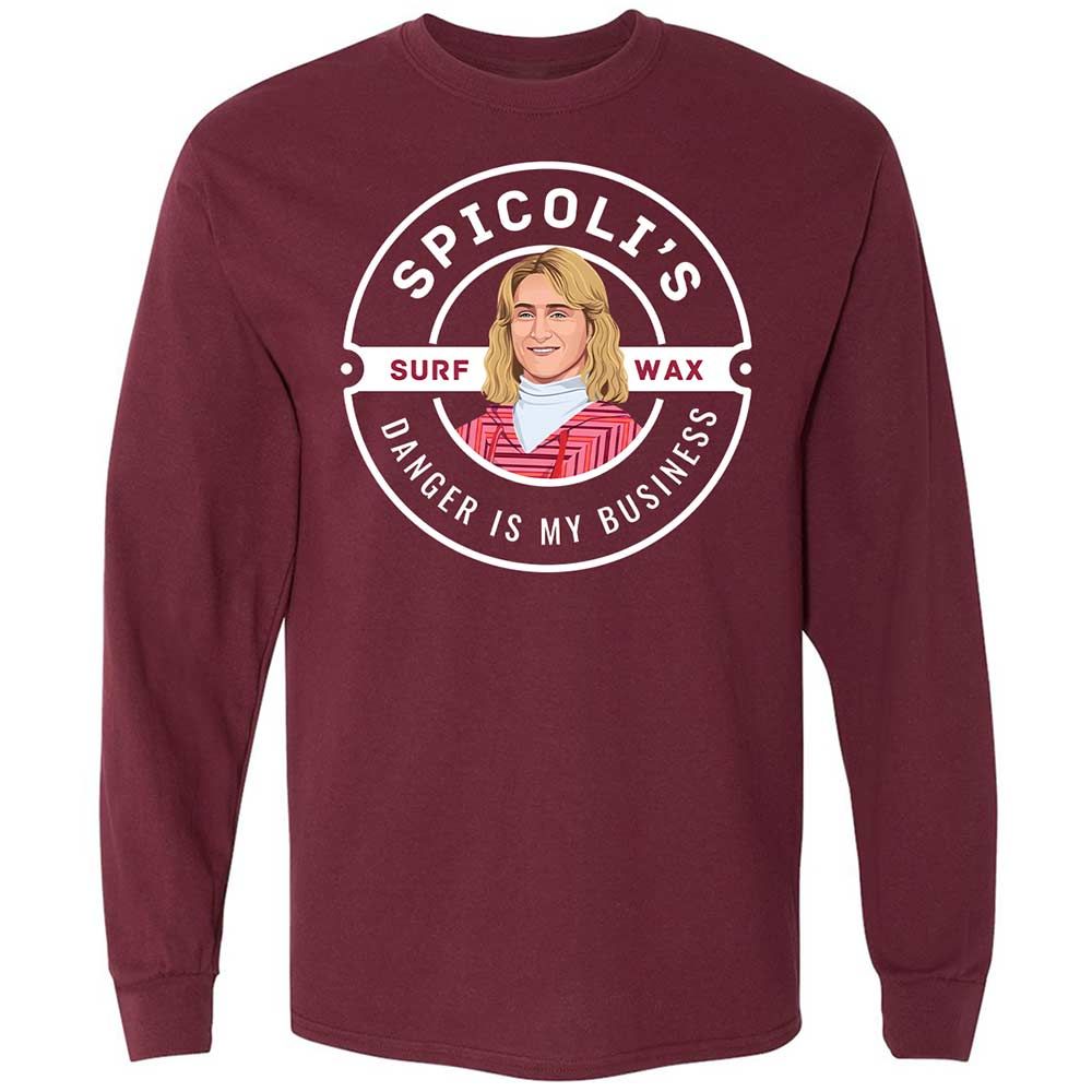 Long Sleeve T-Shirt - FHFUAR7X - Maroon - 6