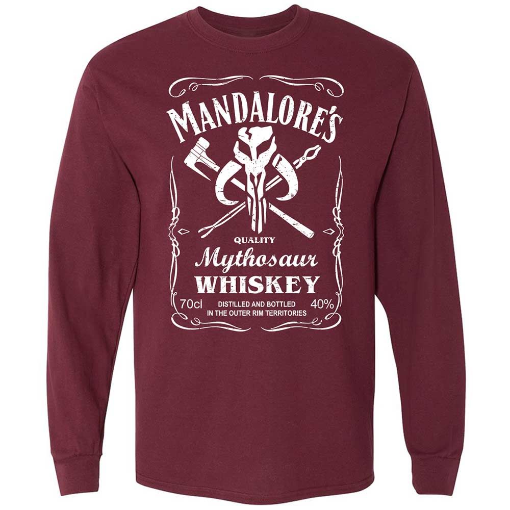 Long Sleeve T-Shirt - RLP3JRH3 - Maroon - 6