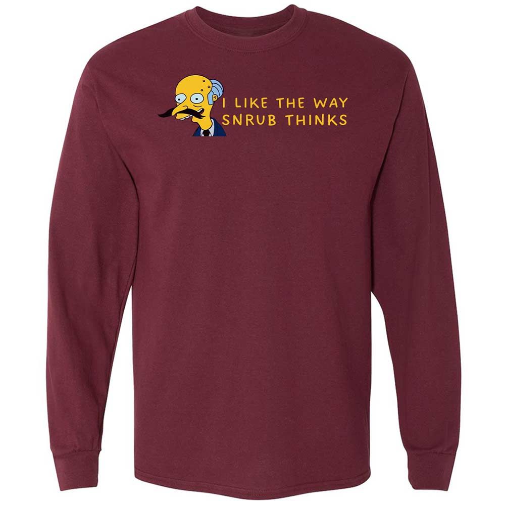 Long Sleeve T-Shirt - 3FCRPHT1 - Maroon - 6