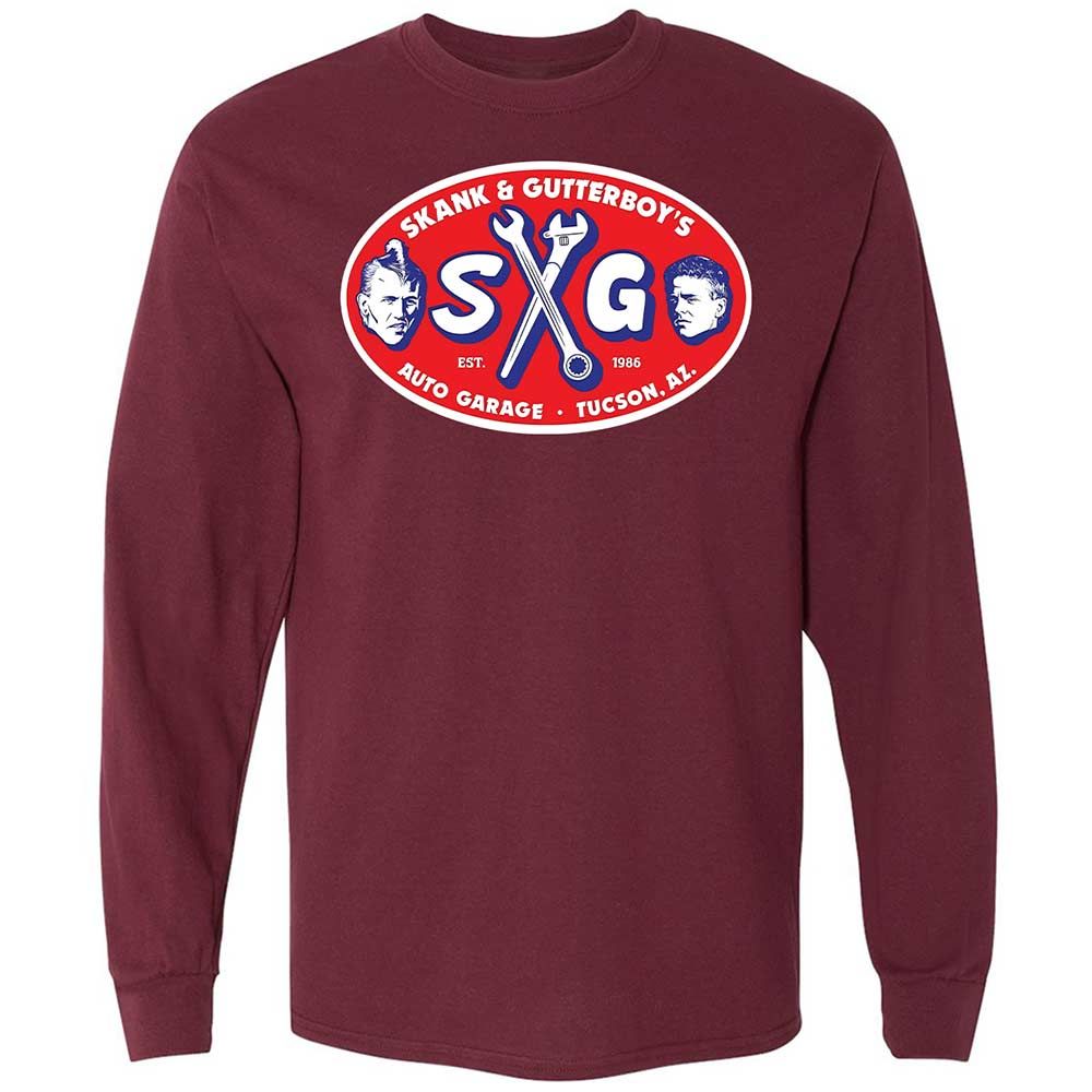 Long Sleeve T-Shirt - MYTGL51V - Maroon - 6