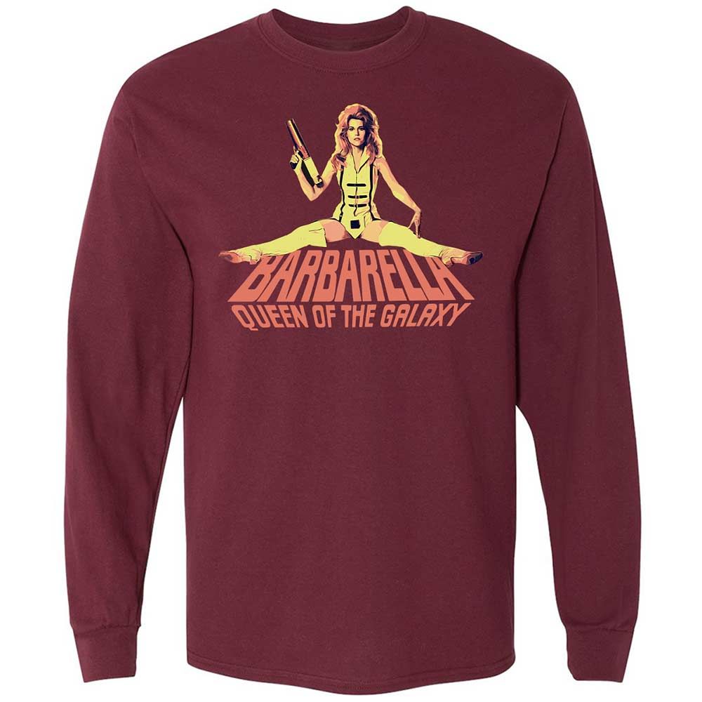 Long Sleeve T-Shirt - BWVQNS97 - Maroon - 6