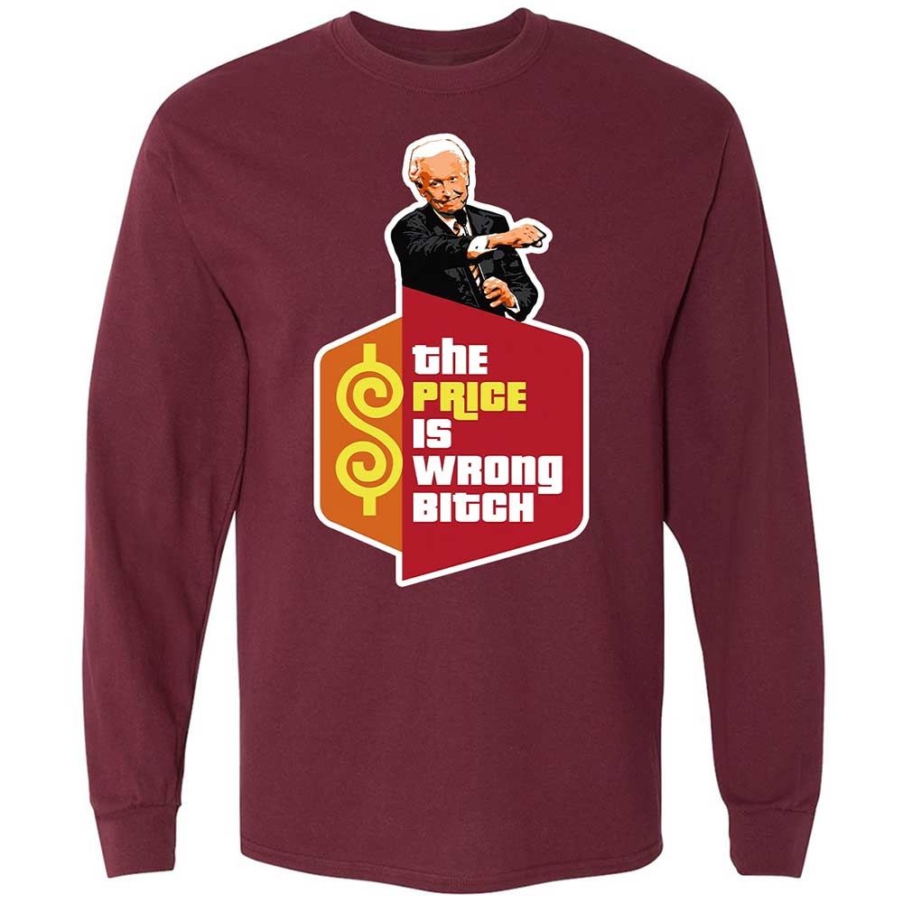 Long Sleeve T-Shirt - 99G4Z2BR - Maroon - 6