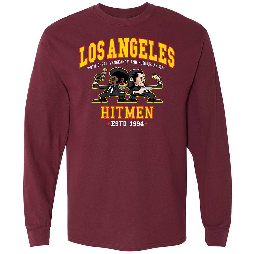 Long Sleeve T-Shirt - 5FFRKR55 - Maroon - 6