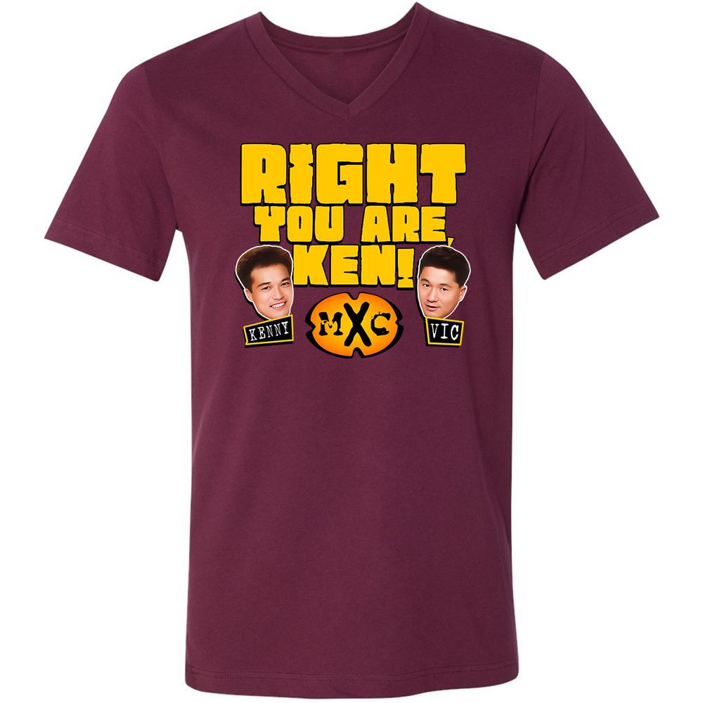 RIGHT YOU ARE, KEN! - Maroon - 6
