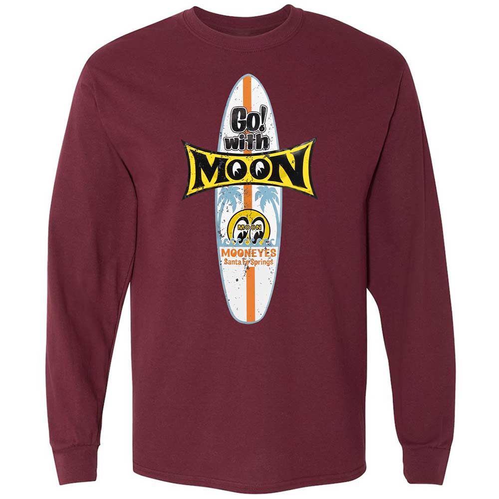 Long Sleeve T-Shirt - VTE6BCCQ - Maroon - 6