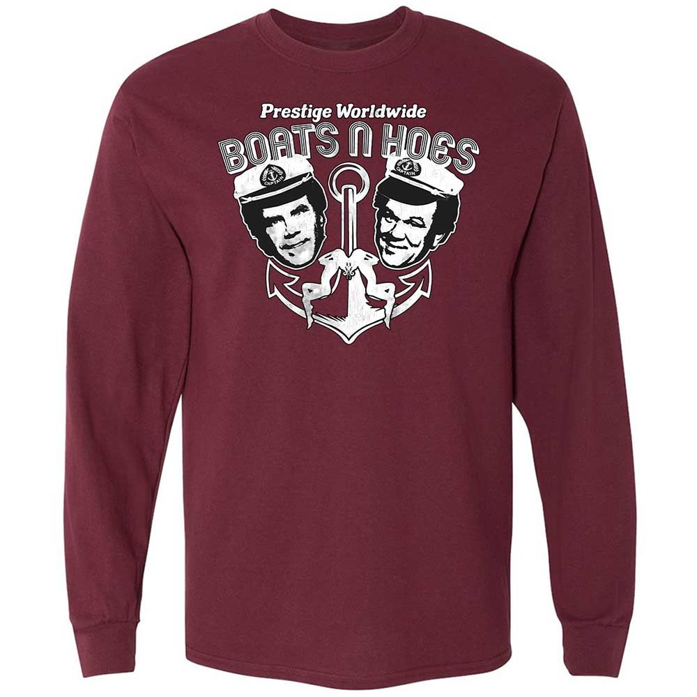 Long Sleeve T-Shirt - 1DMHMAR6 - Maroon - 6