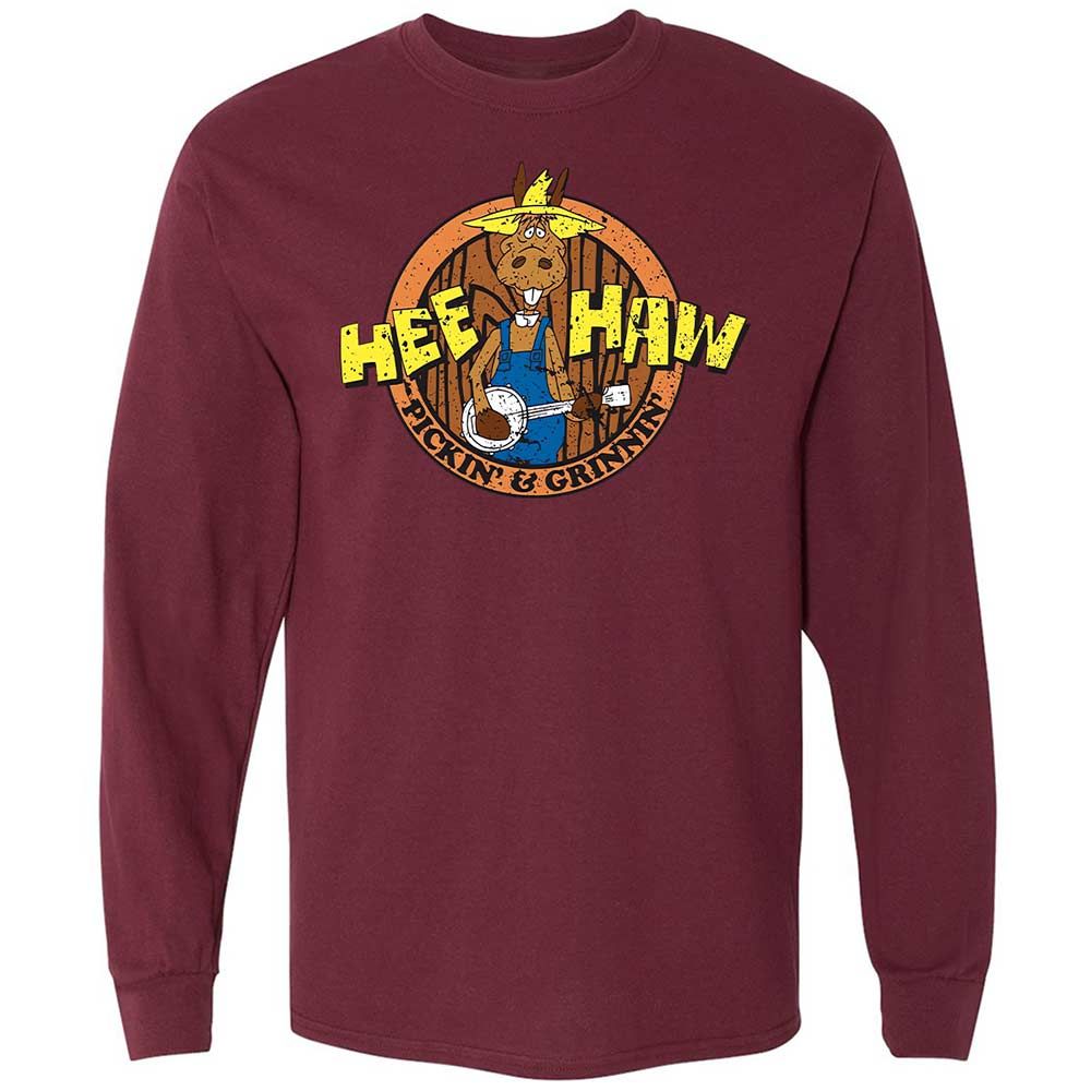 Long Sleeve T-Shirt - LTVB7TYM - Maroon - 6