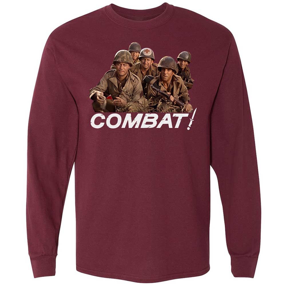 Long Sleeve T-Shirt - WDDD2JK3 - Maroon - 6