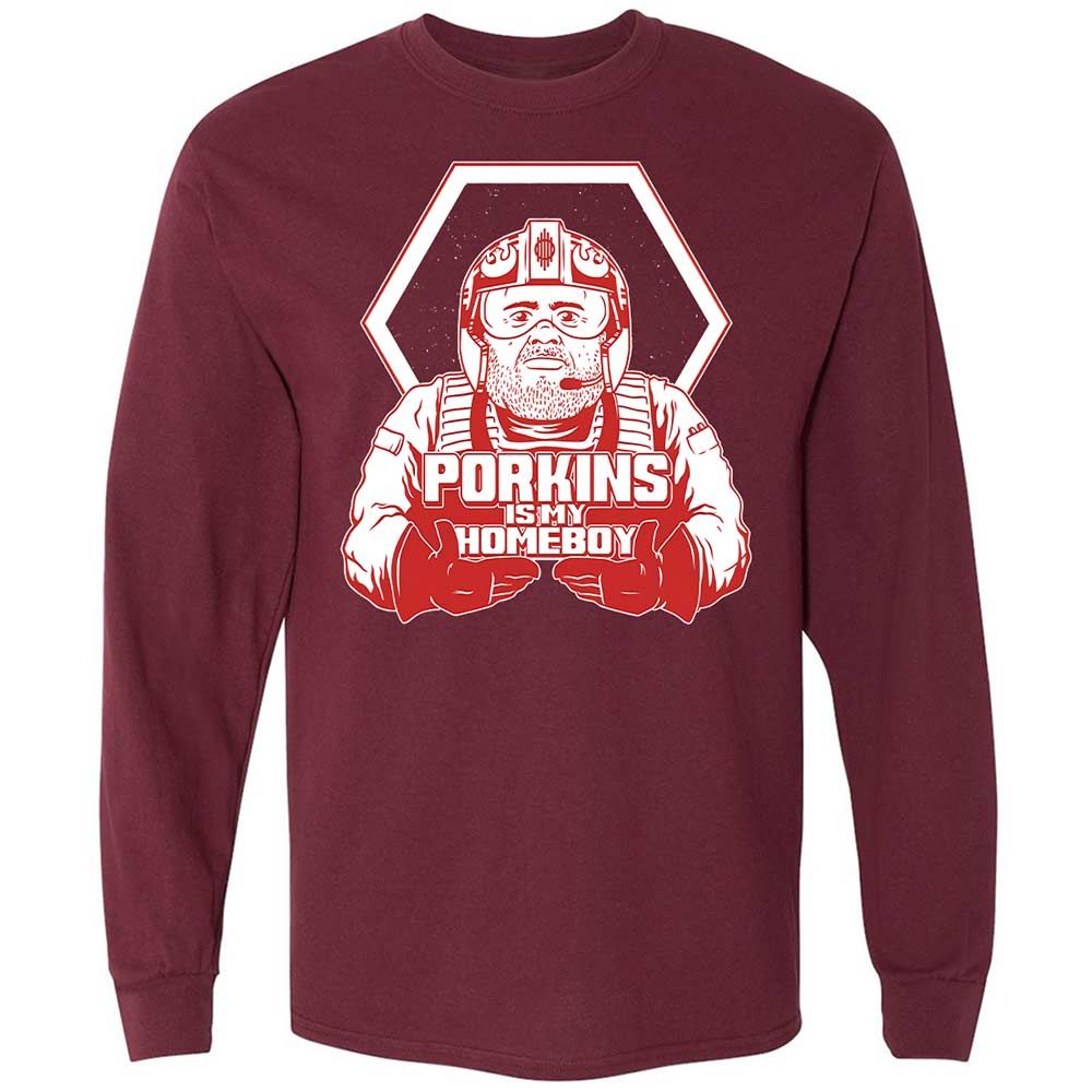 Porkins Is My Homeboy - Maroon - 6