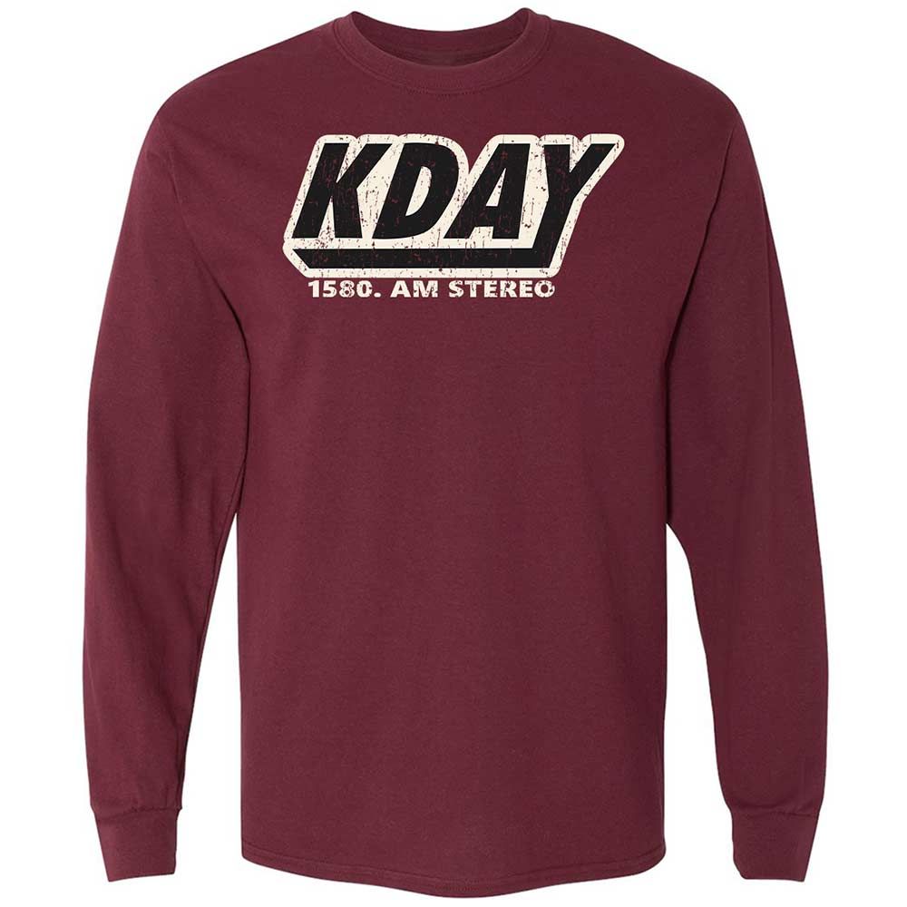 Long Sleeve T-Shirt - XKNBBX2J - Maroon - 6