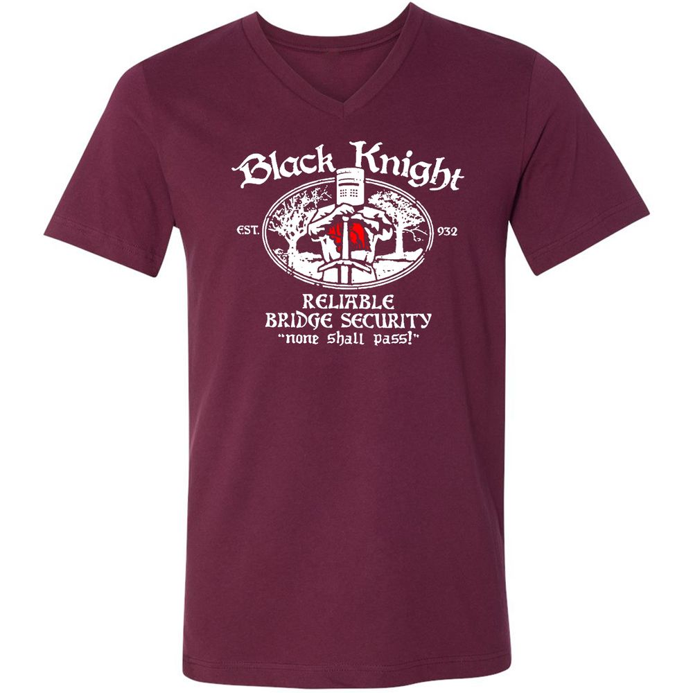 Unisex V-Neck T-Shirt - R8M75AA5 - Maroon - 6