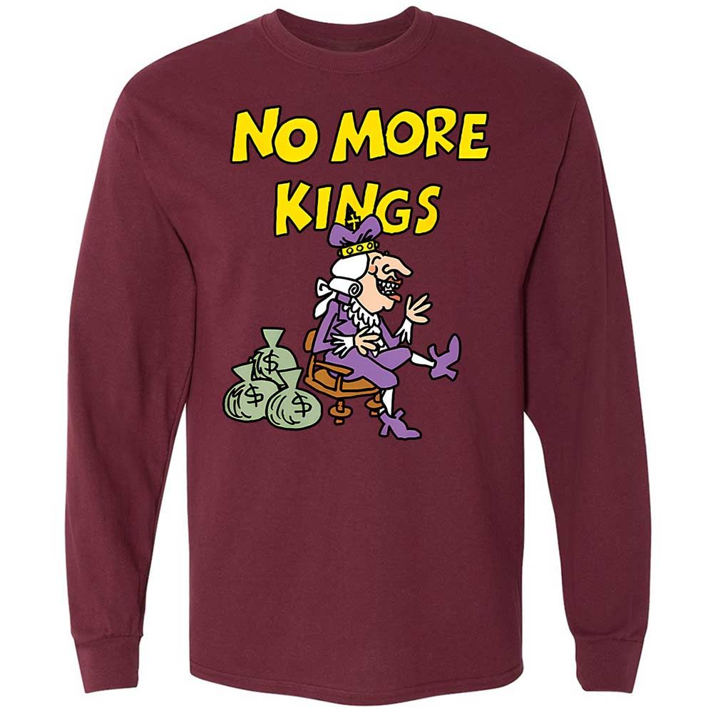 Long Sleeve T-Shirt - 5QZ3U5CV - Maroon - 6