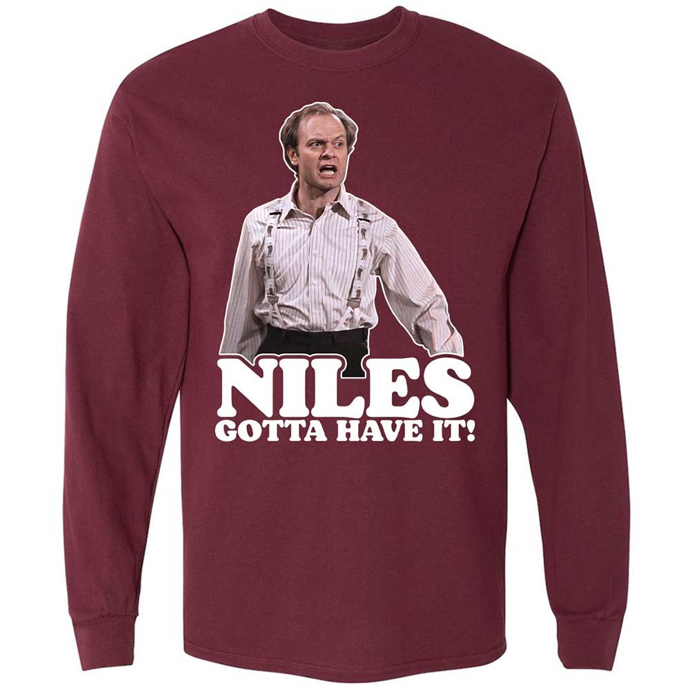 Niles Gotta Have It - Maroon - 6
