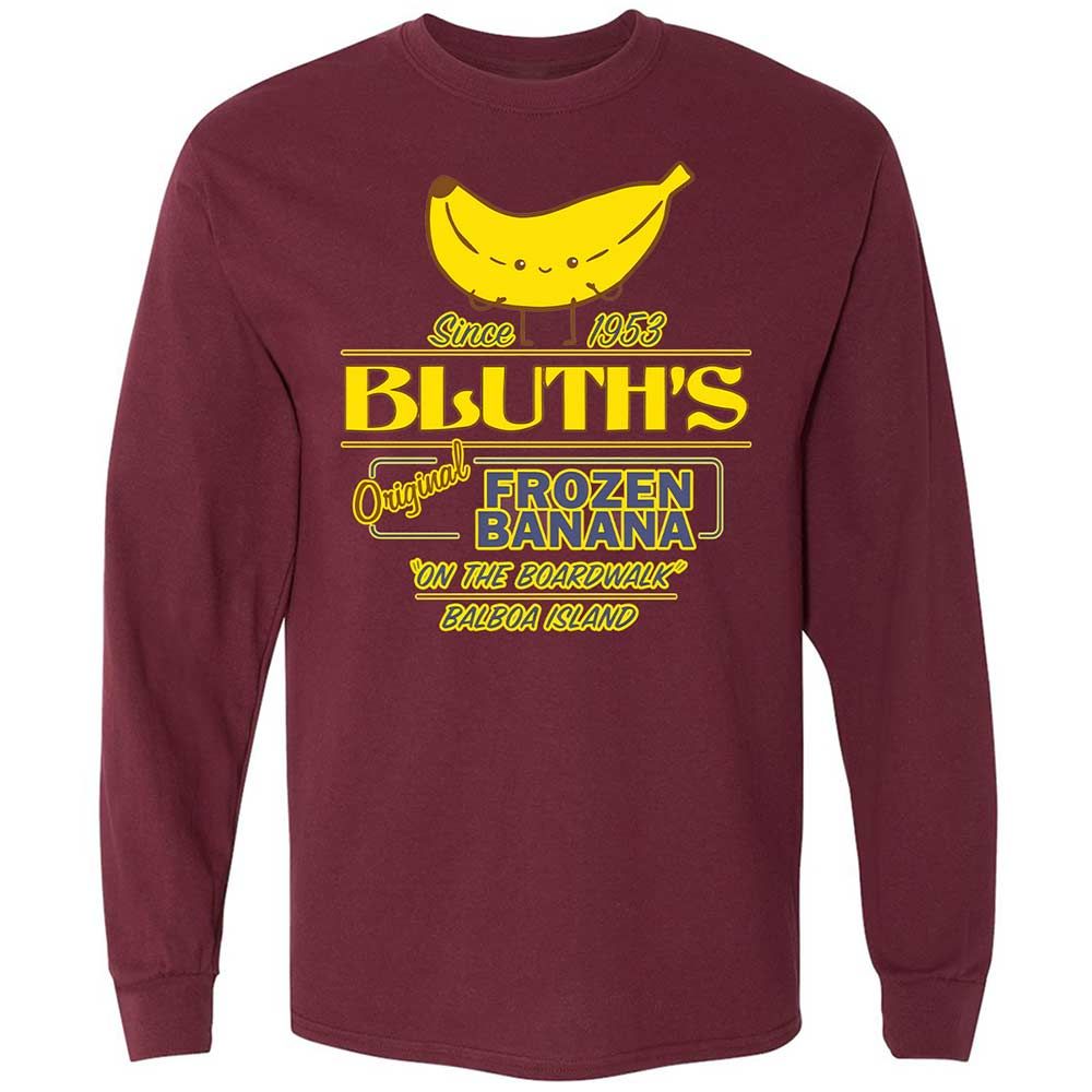 Long Sleeve T-Shirt - 2G49RUAH - Maroon - 6