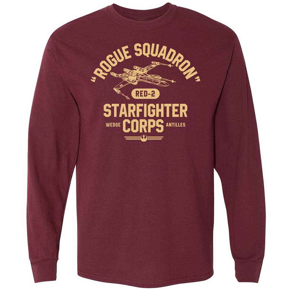 Long Sleeve T-Shirt - QH8KUSDM - Maroon - 6