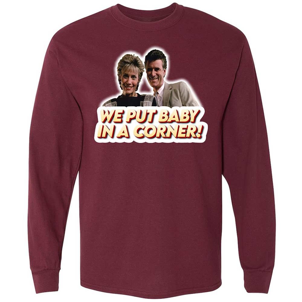 Long Sleeve T-Shirt - D2L1ED1V - Maroon - 6