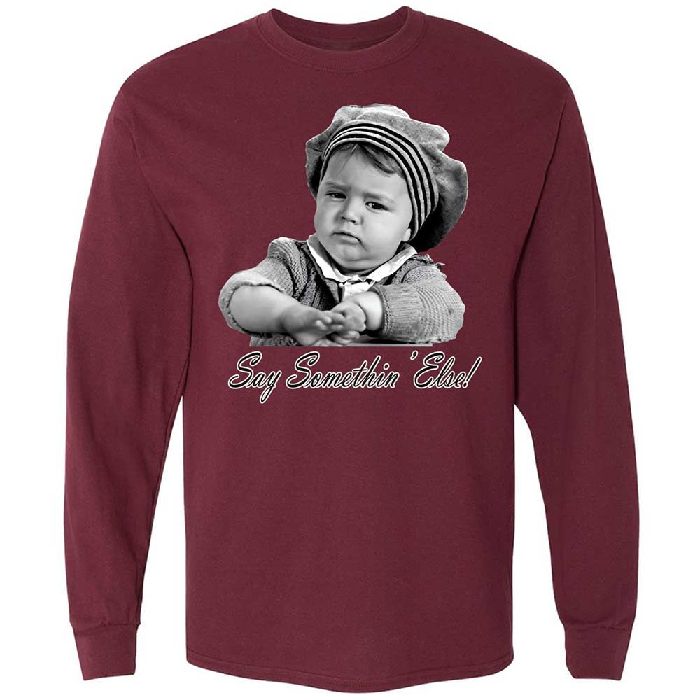 Long Sleeve T-Shirt - VS26YNPS - Maroon - 6