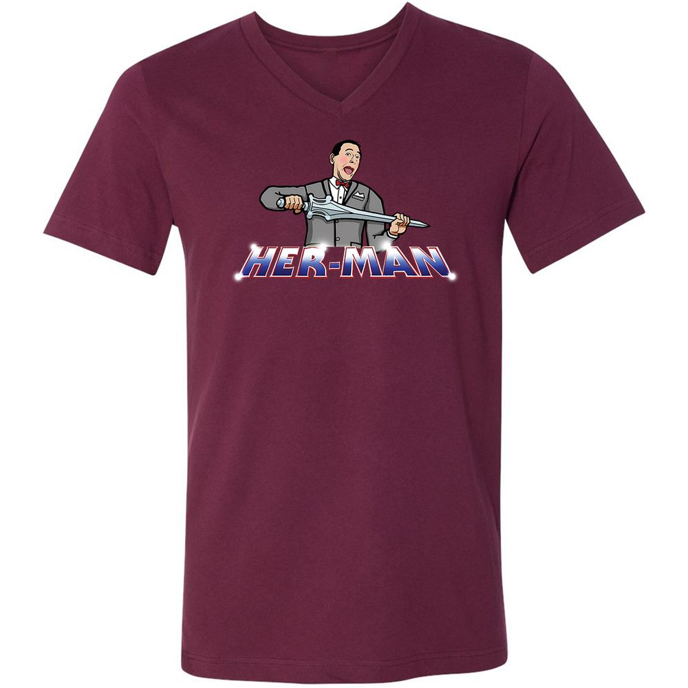 Pee Wee Her-Man - Maroon - 6