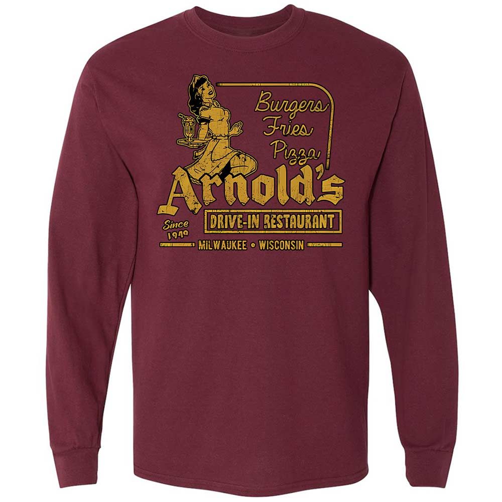 Long Sleeve T-Shirt - J6GECCKZ - Maroon - 6