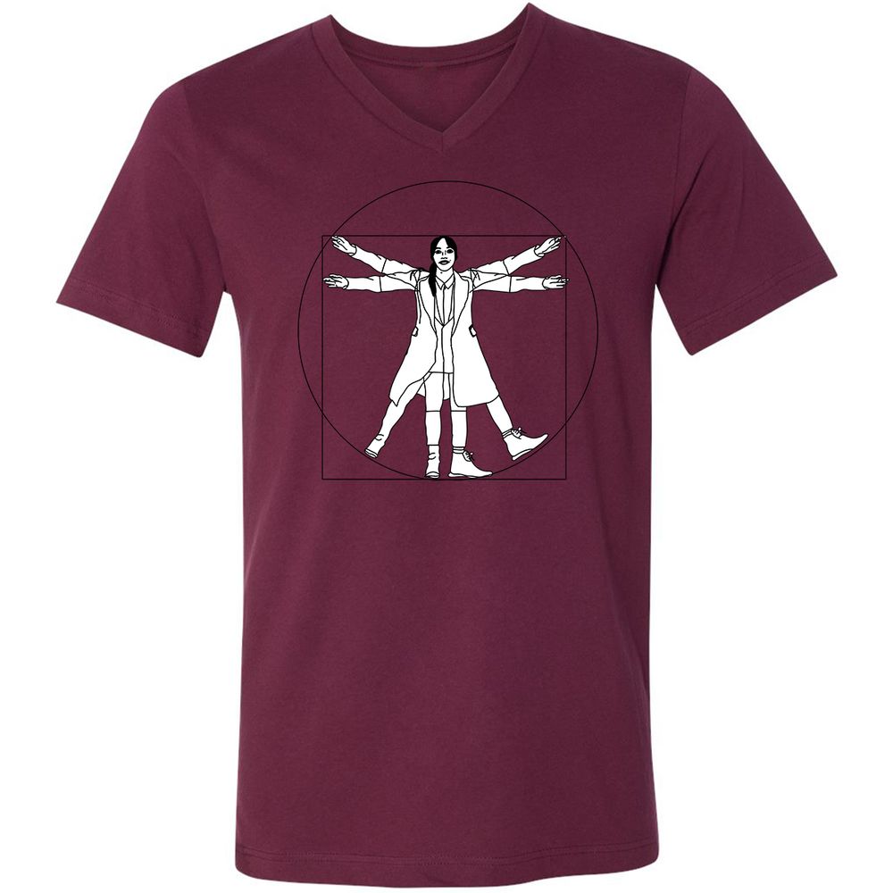 Vitruvian Philomena Cunk - Cunk on Earth - Maroon - 6