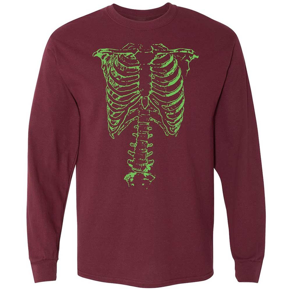 This Is Green Ribcage - Maroon - 6