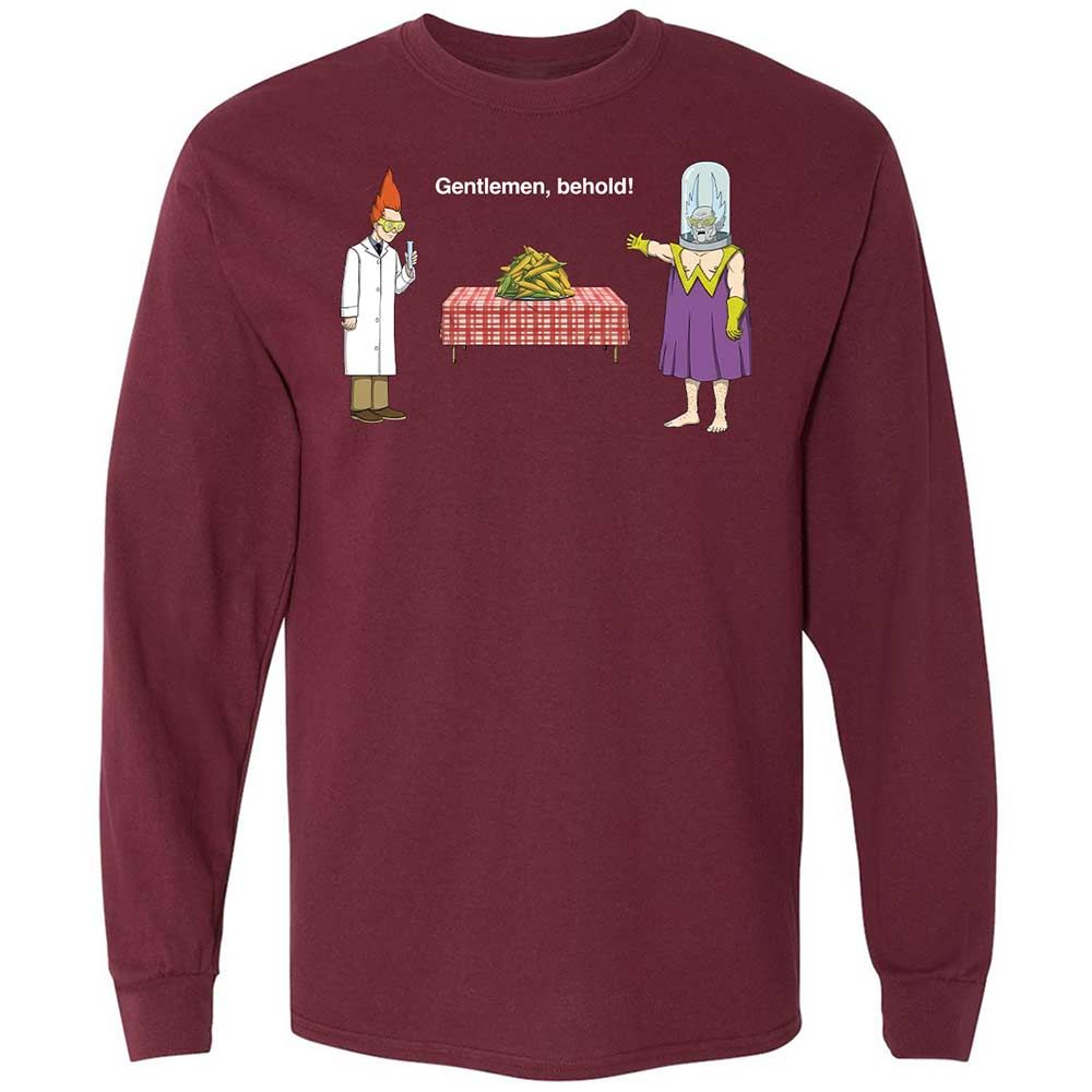 Long Sleeve T-Shirt - DWAYKGWC - Maroon - 6